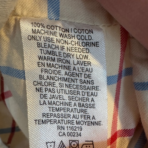 Steven Alan Kids Plaid Button-Down Shirt | Size 2 | Made in USA 🇺🇸 - Picture 4 of 4